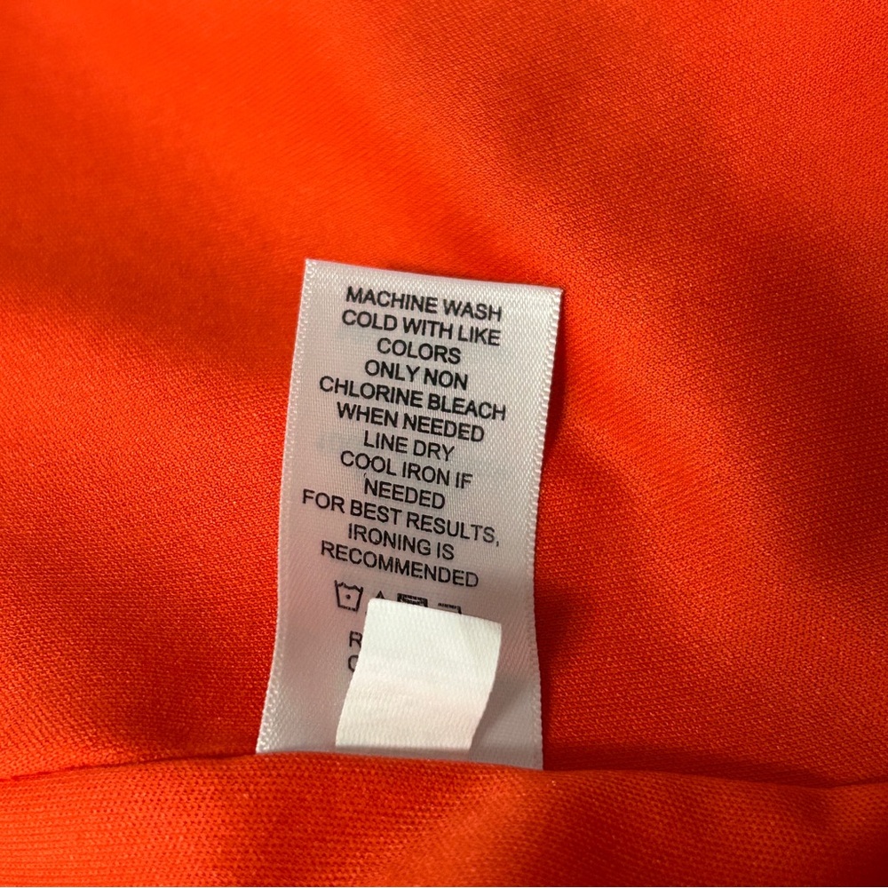 Maurices Dress XL Print Floral Midi Orange Multicolor Halter Kentucky
Derby - Picture 14 of 14